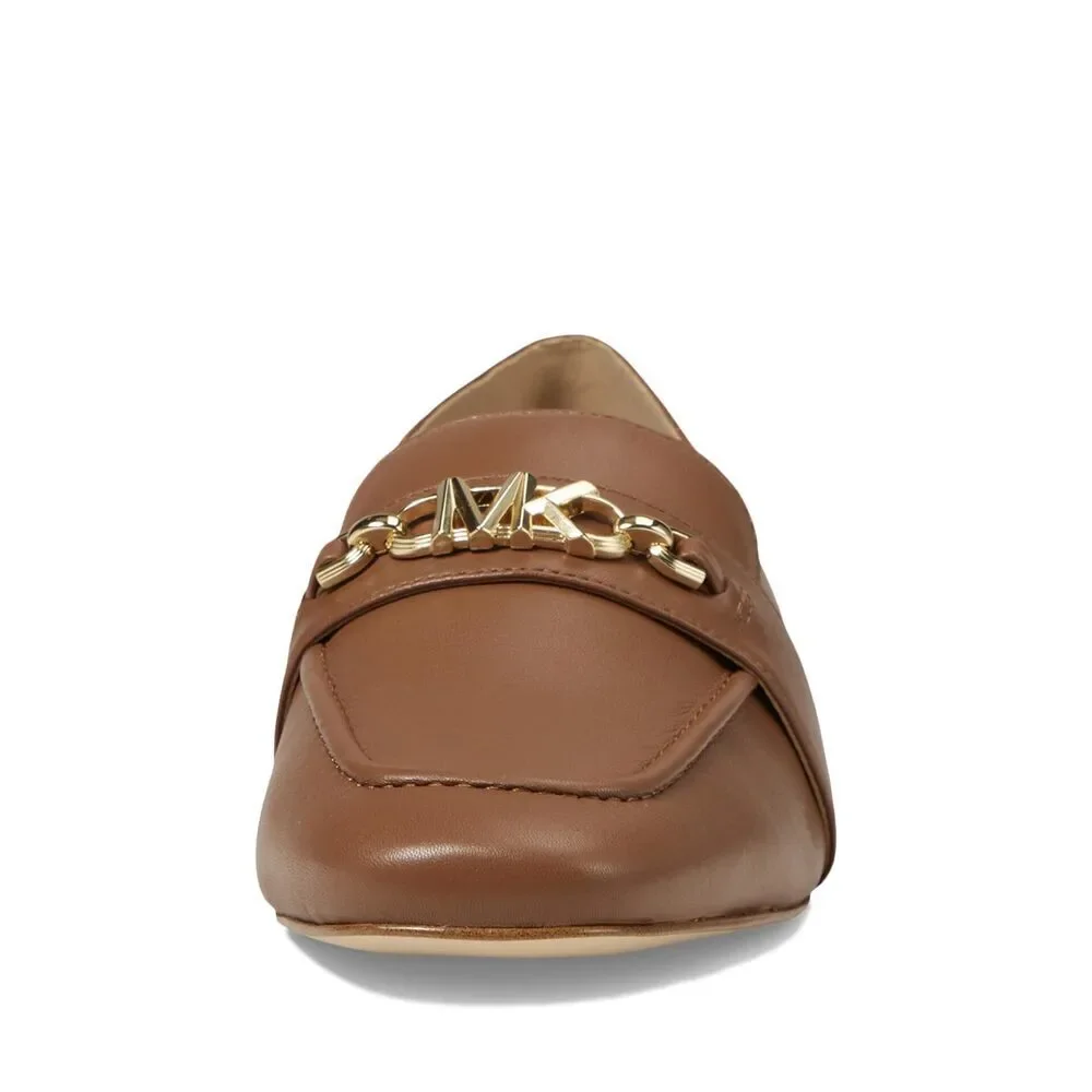 Michael Kors Women's Brown Tiffanie Loafer Luggage 9.5 M